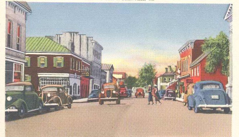 Picture of Berryville, 1930s, Post Card